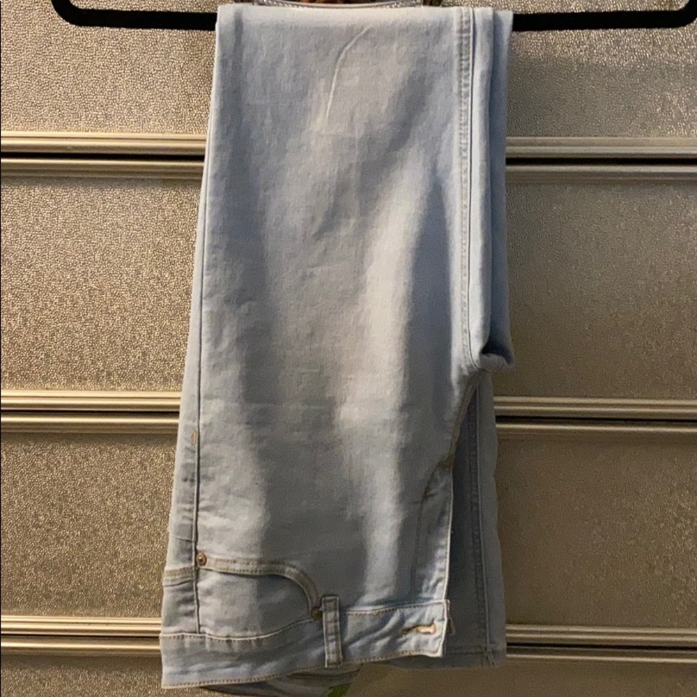 Light blue stretchy jeans